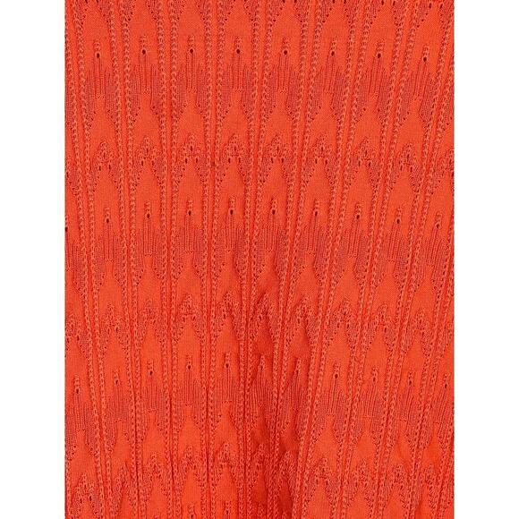 Pendleton Long Sleeve Button Front Knit Cardigan Sweater Orange Women's Size L - Picture 9 of 9